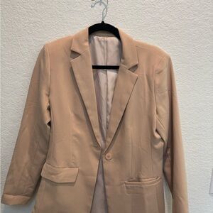Classic Tan Blazer for Men